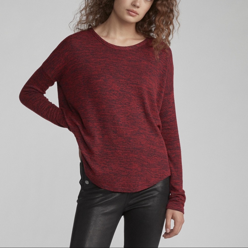 Rag and Bone Hudson Long Sleeve top